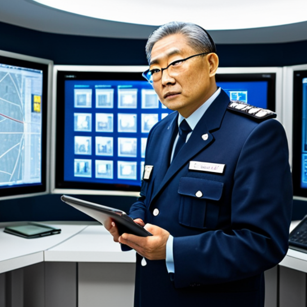 경비지도사 자격증 활용 가능한 업종 - **Image Prompt 1: The Experienced Digital Security Strategist**
A wise, confident East Asian man...