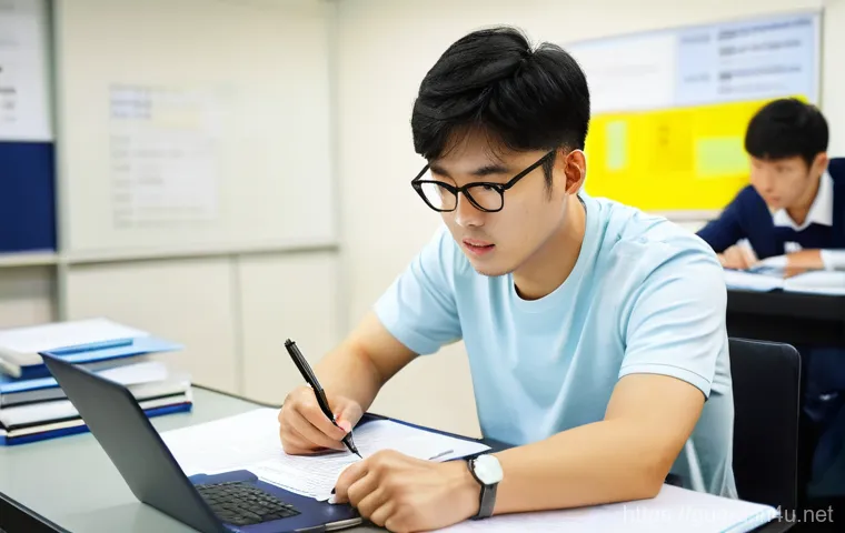 경비지도사 자격증 유지 방법 - **The Aspiring Security Instructor**
    A determined East Asian man in his late 20s or early 30s is...