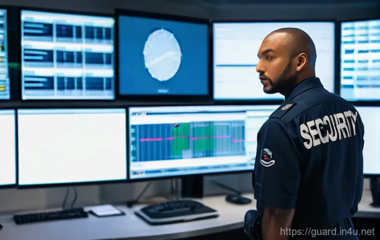 경비지도사 업무 스트레스 관리 - **Image Prompt 1: The Demanding Multi-Tasker Security Instructor**
    A dynamic, eye-level shot of ...