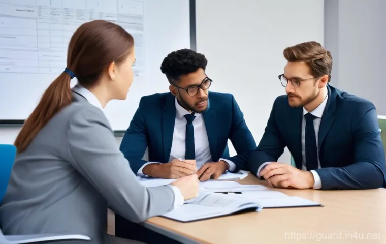 경비지도사 실기 연습 방법 - **Prompt:** A young, determined woman in her late 20s sits at a well-lit desk, deeply focused on wri...